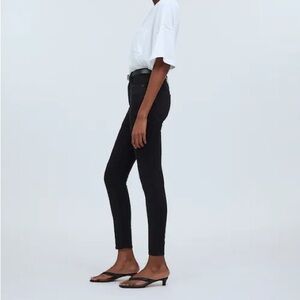 Madewell High-Rise Black Skinny Jeans